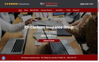 RH Clarkson Insurance Group website