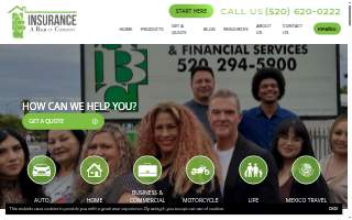 ABC Insurance - Car Insurance in Tucson website