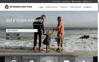 The Insurance House website