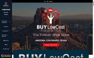 Buy LowCost Insurance website