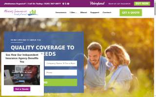 Alvarez Insurance Agency website
