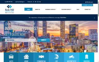 Rob Hill Insurance Group website