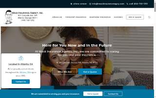 Mack Insurance Agency, Inc. website