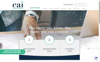 CAI Insurance Agency, Inc. website