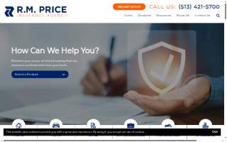 RM Price Insurance website