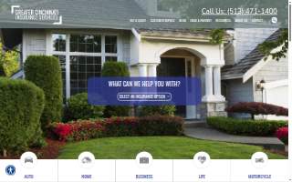 Greater Cincinnati Insurance Services website