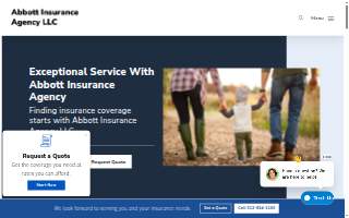 Abbott Insurance Agency, LLC website