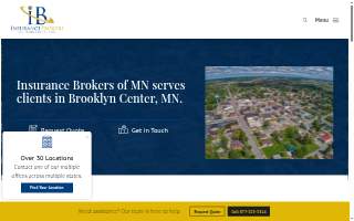 Insurance Brokers of MN, Inc website