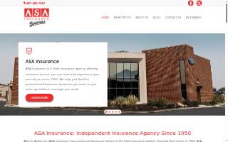 ASA Insurance of Salt Lake City website