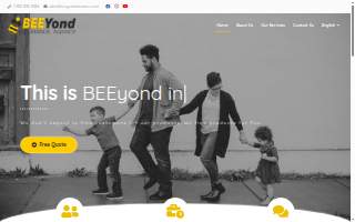 BEEyond Insurance Agency website