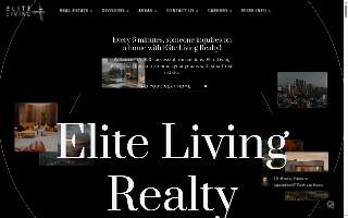 Elite Living Realty website