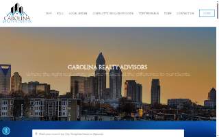 Carolina Realty Advisors website