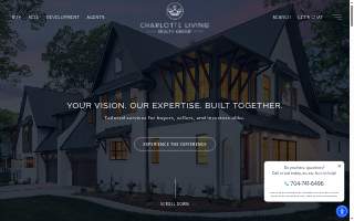 Charlotte Living Realty website