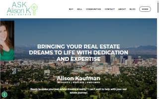 ASK Alison K Real Estate, Alison Kaufman, REALTOR website