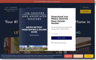 Jim Shaffer and Associates Realtors website