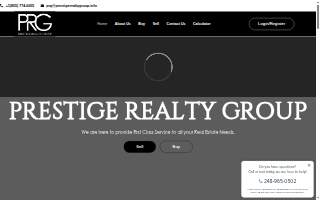 Prestige Realty Group, LLC website