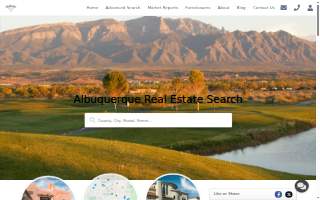 Albuquerque Realty website