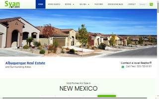 Syan Real Estate website