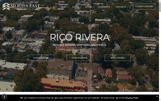 Rico Rivera Realtor- Silicon East Real Estate website