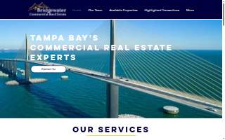 Bridgewater Commercial Real Estate website