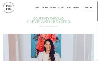 Courtney Calvillo | BHHS Professional Realty website