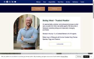 Bobby West - Realtor website
