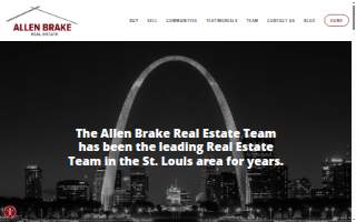 Allen Brake Real Estate website