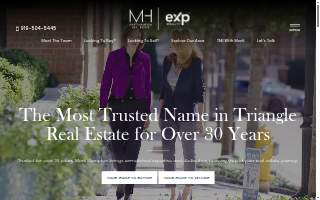 Marti Hampton Real Estate website