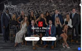 Angela Drum Real Estate website