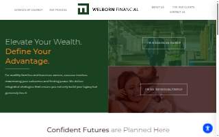 Welborn Financial website