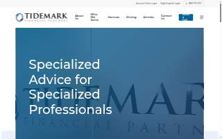 Tidemark Financial Partners website