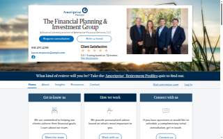 The Financial Planning & Investment Group - Ameriprise Financial Services, LLC website