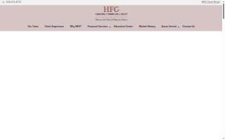 Harding Financial Group website