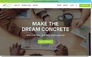 Crafted Finance website