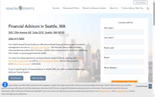 Beacon Pointe Advisors of Seattle website