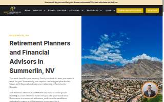Asset Preservation Wealth & Tax, Financial Advisors of Las Vegas website