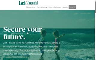 Lach Financial website