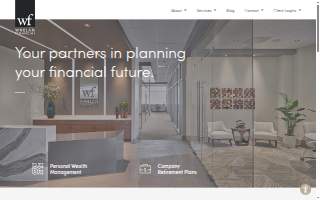 Whelan Financial website