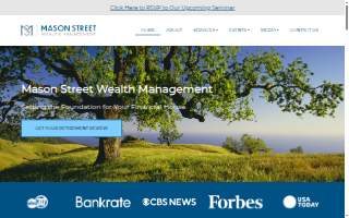 Mason Street Wealth Management website