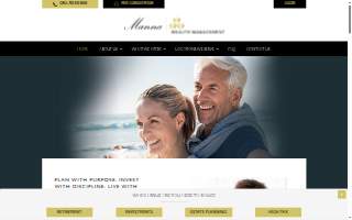 MANNA WEALTH MANAGEMENT - Miami Financial Advisors website