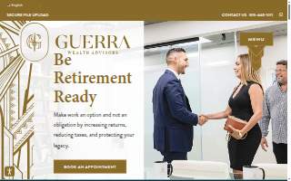 Guerra Wealth Advisors - Miami Financial Advisors website