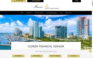 MANNA WEALTH MANAGEMENT - Florida Financial Advisors of Miami website