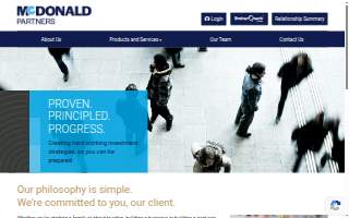 McDonald Partners Financial Advisors website