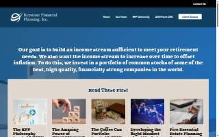 Keystone Financial Planning website