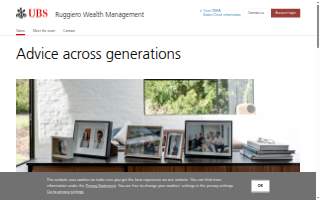 Ruggiero Wealth Management website
