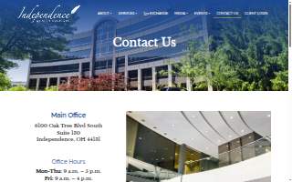 Independence Wealth Advisors of Cleveland website