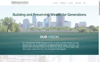 Webb Financial Group - Wealth Management website