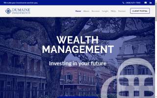 Dumaine Investments | Financial Planning & Wealth Management website