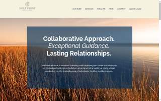 Gulf Point Advisors | Private Wealth Investment Management website