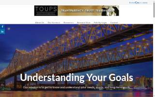 TOUPS Wealth Management website
